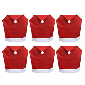 Housses de Chaises de Noël - Ambiance Festive et Élégante