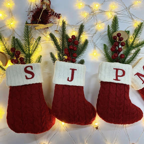 Chaussette de Noël Personnalisée - Douceur et Charme Festif