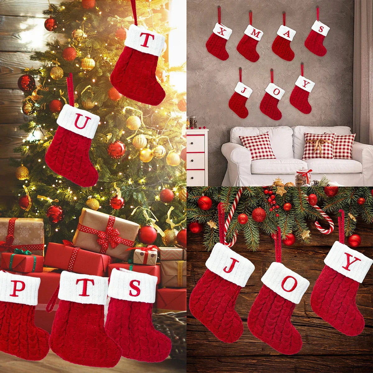 Chaussette de Noël Personnalisée - Douceur et Charme Festif