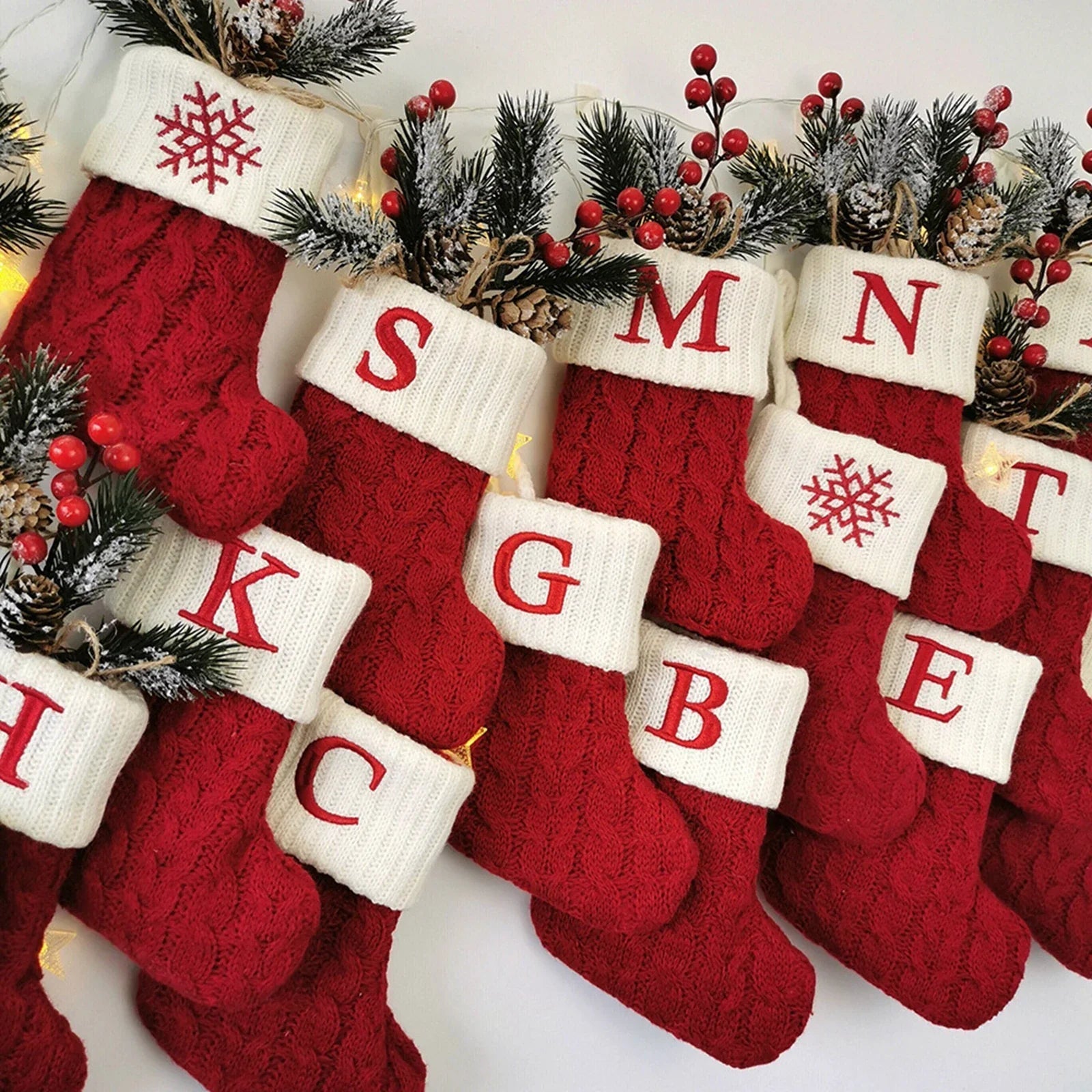 Chaussette de Noël Personnalisée - Douceur et Charme Festif
