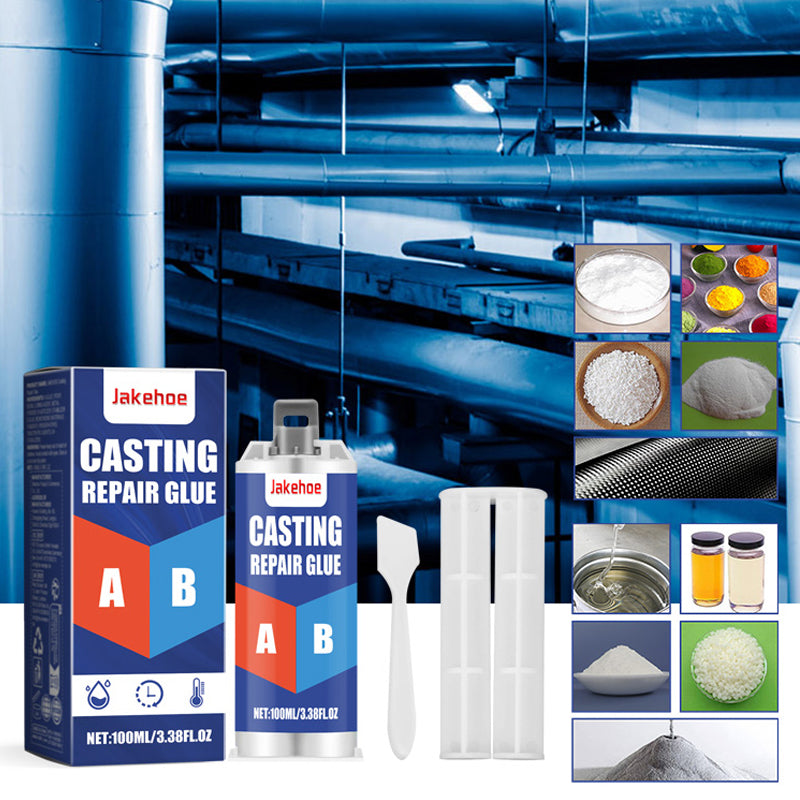 Colle Époxy Métallique Haute Résistance - Réparations Durables et Fiables
