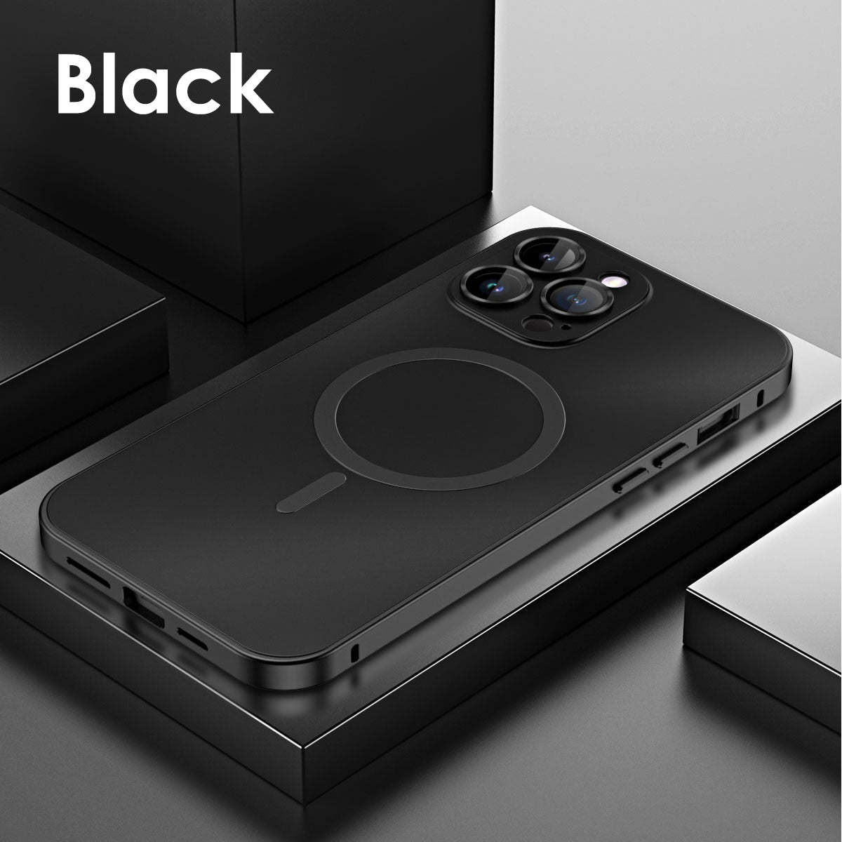 Coque Métallique pour iPhone 14 Pro - Protection Durable et Élégante