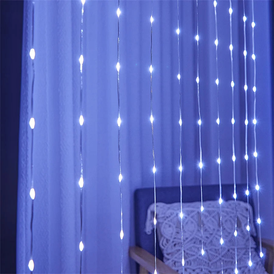 Éclairage de Cascade LED Intérieur et Extérieur - Ambiance Magique pour Événements et Décoration