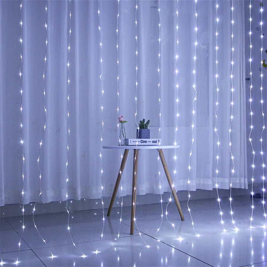 Éclairage de Cascade LED Intérieur et Extérieur - Ambiance Magique pour Événements et Décoration