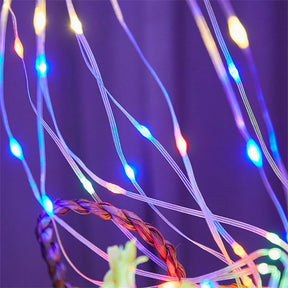 Éclairage de Cascade LED Intérieur et Extérieur - Ambiance Magique pour Événements et Décoration