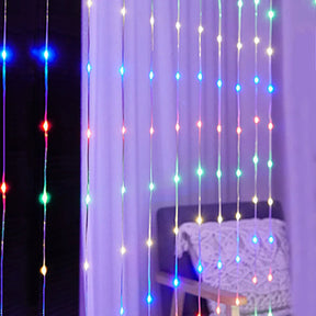 Éclairage de Cascade LED Intérieur et Extérieur - Ambiance Magique pour Événements et Décoration