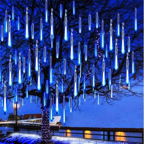 Lumières LED de Douche Extérieure - Décoration Scintillante pour Noël