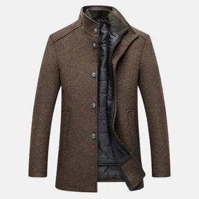 Manteau d'Hiver à Col Montant - Élégance et Chaleur pour l'Hiver