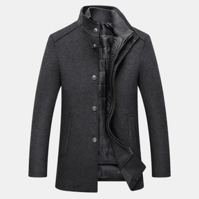 Manteau d'Hiver à Col Montant - Élégance et Chaleur pour l'Hiver