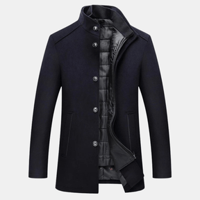 Manteau d'Hiver à Col Montant - Élégance et Chaleur pour l'Hiver