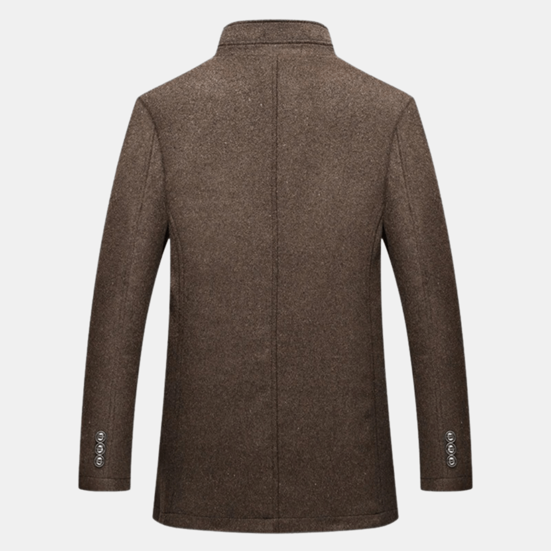Manteau d'Hiver à Col Montant - Élégance et Chaleur pour l'Hiver