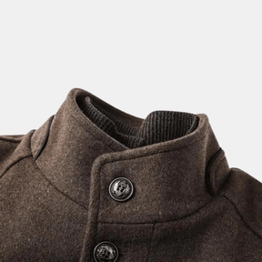 Manteau d'Hiver à Col Montant - Élégance et Chaleur pour l'Hiver