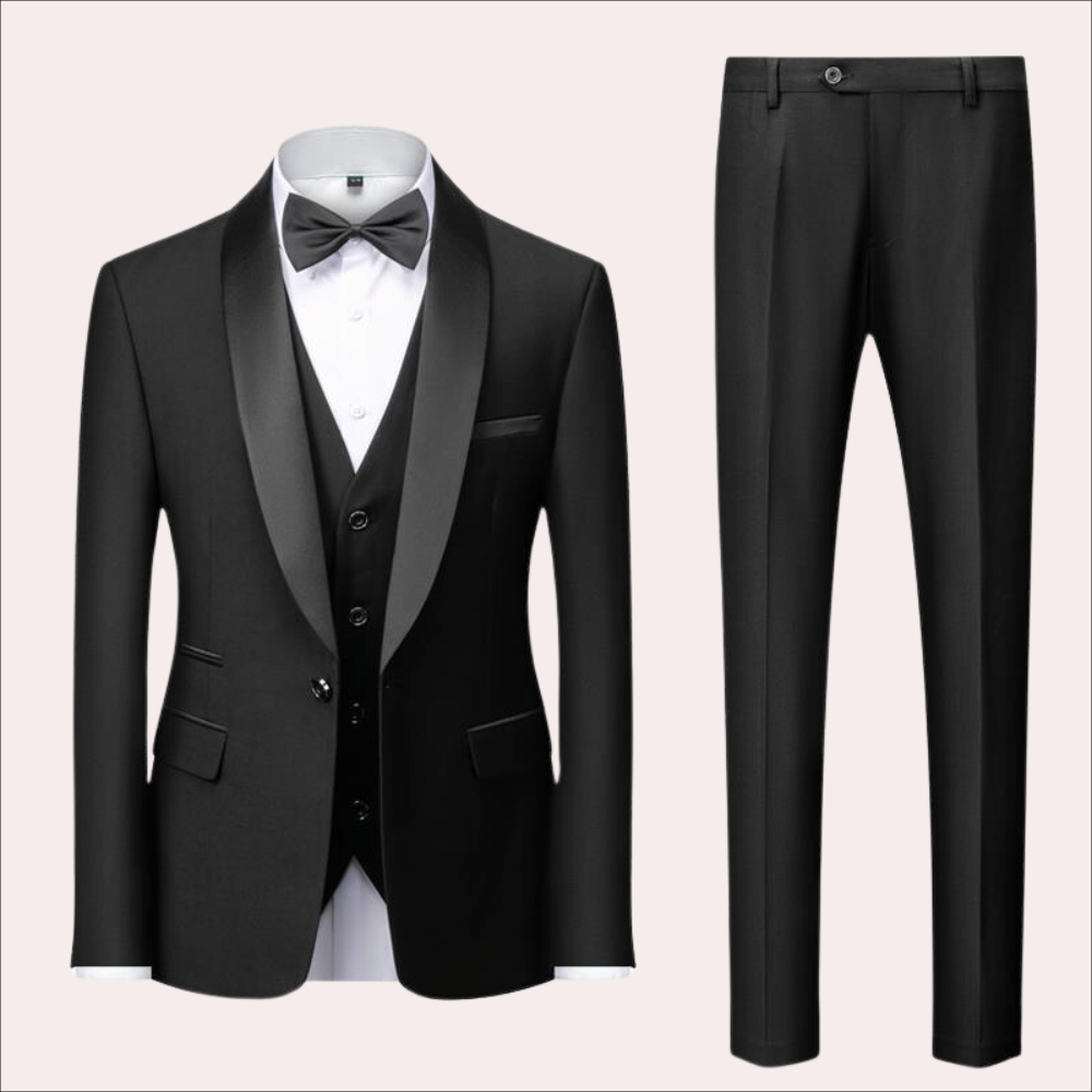 Costume Slim Fit pour Hommes - Élégant Ensemble 2 Pièces pour Mariages