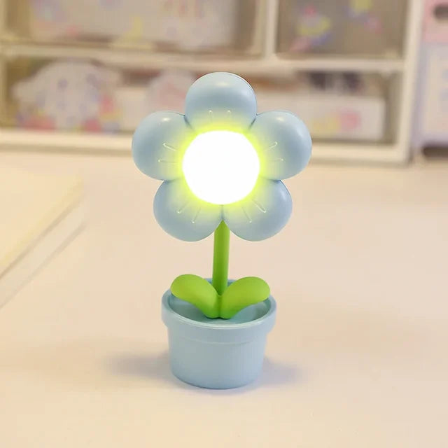 Lampe de Table Fleurie Élégante - Éclairage Doux et Ambiance Cosy