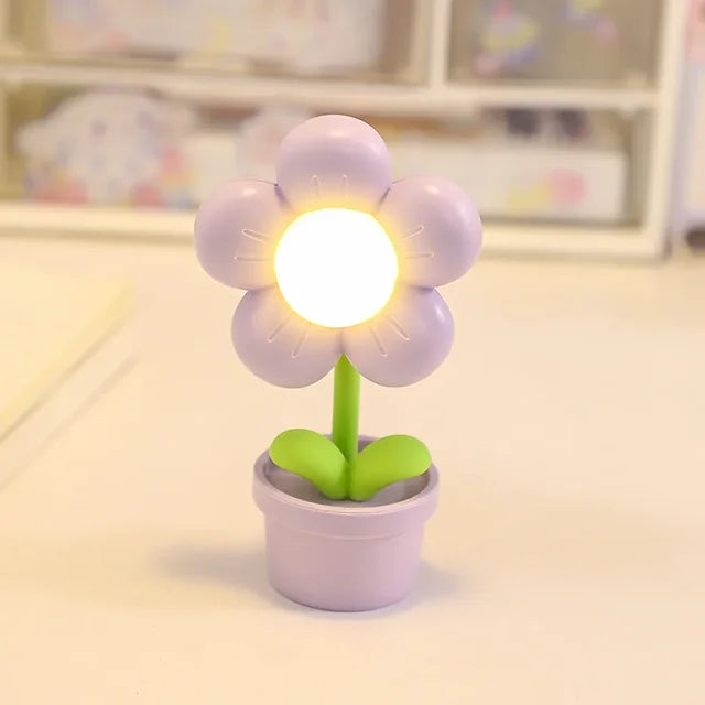 Lampe de Table Fleurie Élégante - Éclairage Doux et Ambiance Cosy