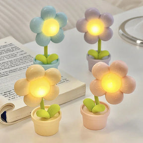 Lampe de Table Fleurie Élégante - Éclairage Doux et Ambiance Cosy