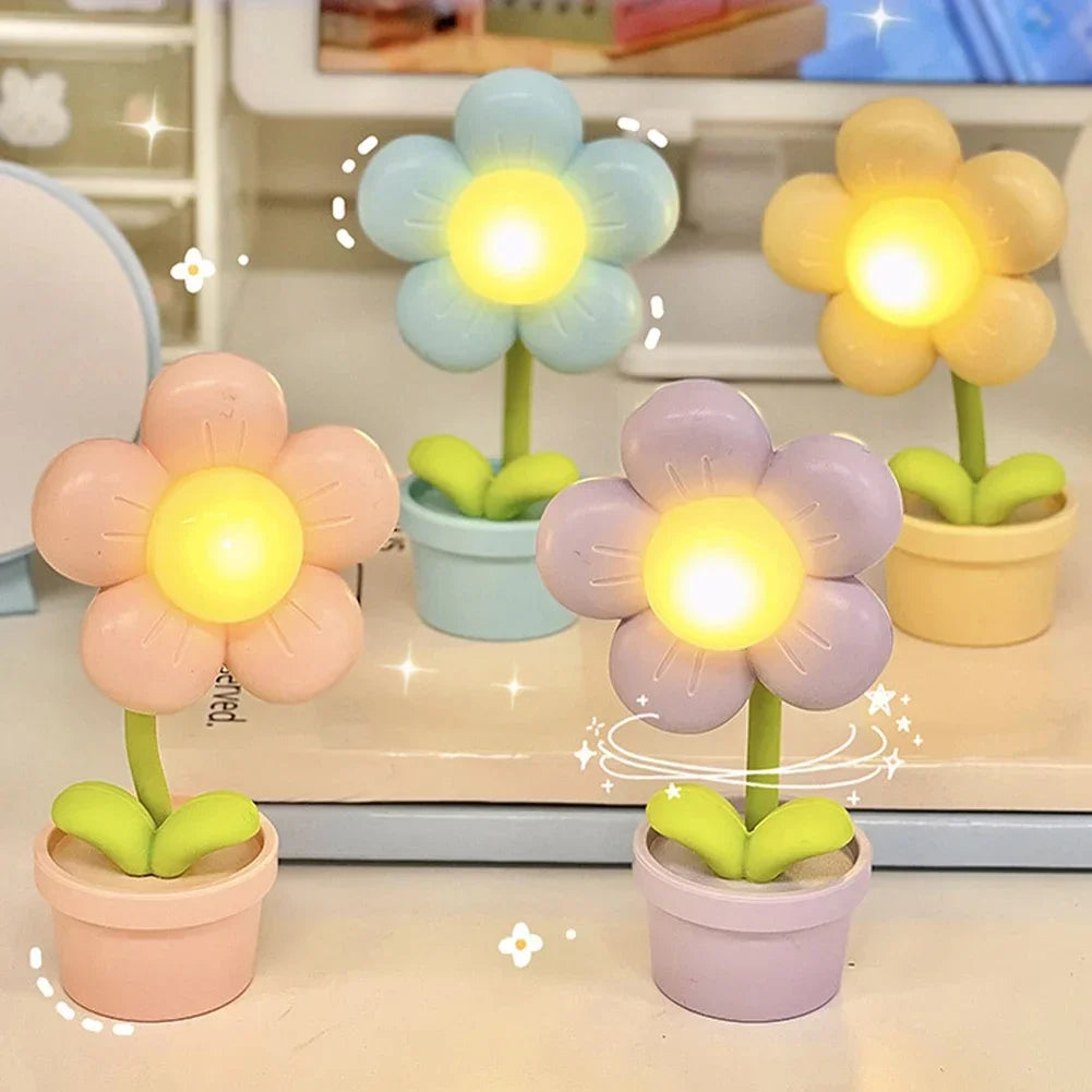 Lampe de Table Fleurie Élégante - Éclairage Doux et Ambiance Cosy
