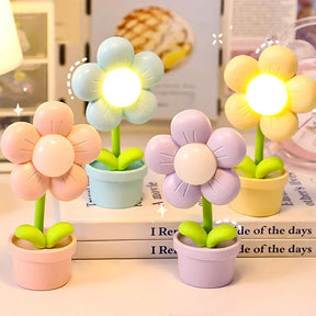 Lampe de Table Fleurie Élégante - Éclairage Doux et Ambiance Cosy