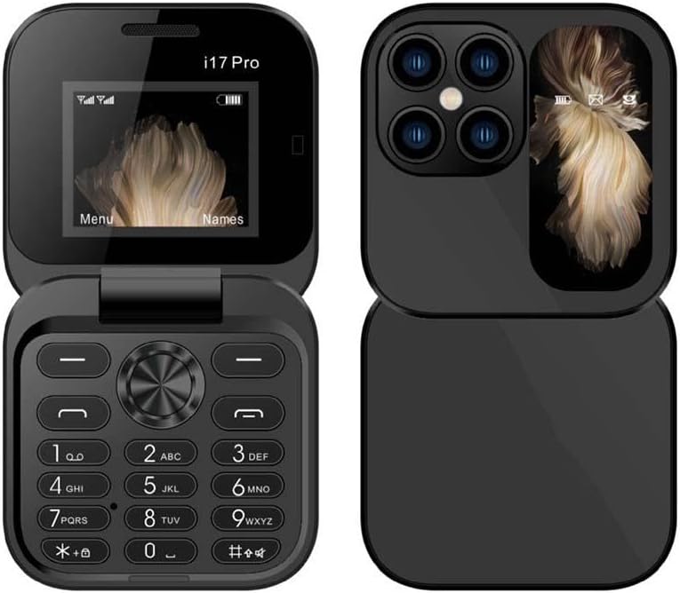 Téléphone Dual-SIM Compact Léger - Caméra HD et Longue Autonomie