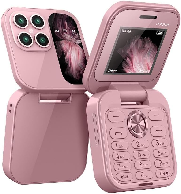 Téléphone Dual-SIM Compact Léger - Caméra HD et Longue Autonomie