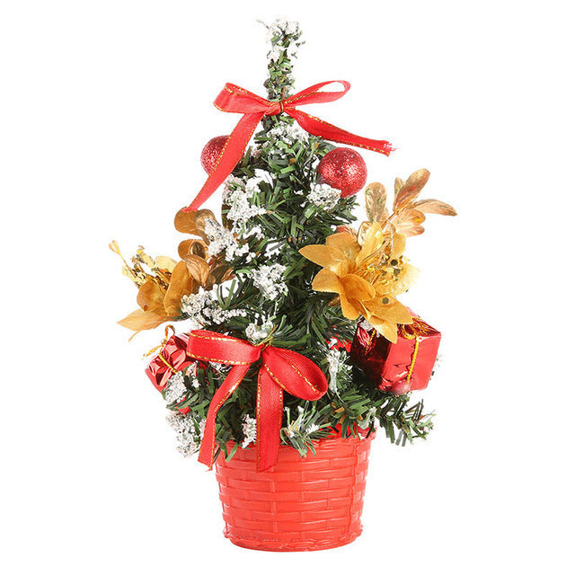 Mini Sapin de Noël Artificiel - Décorations DIY Amusantes pour Enfants