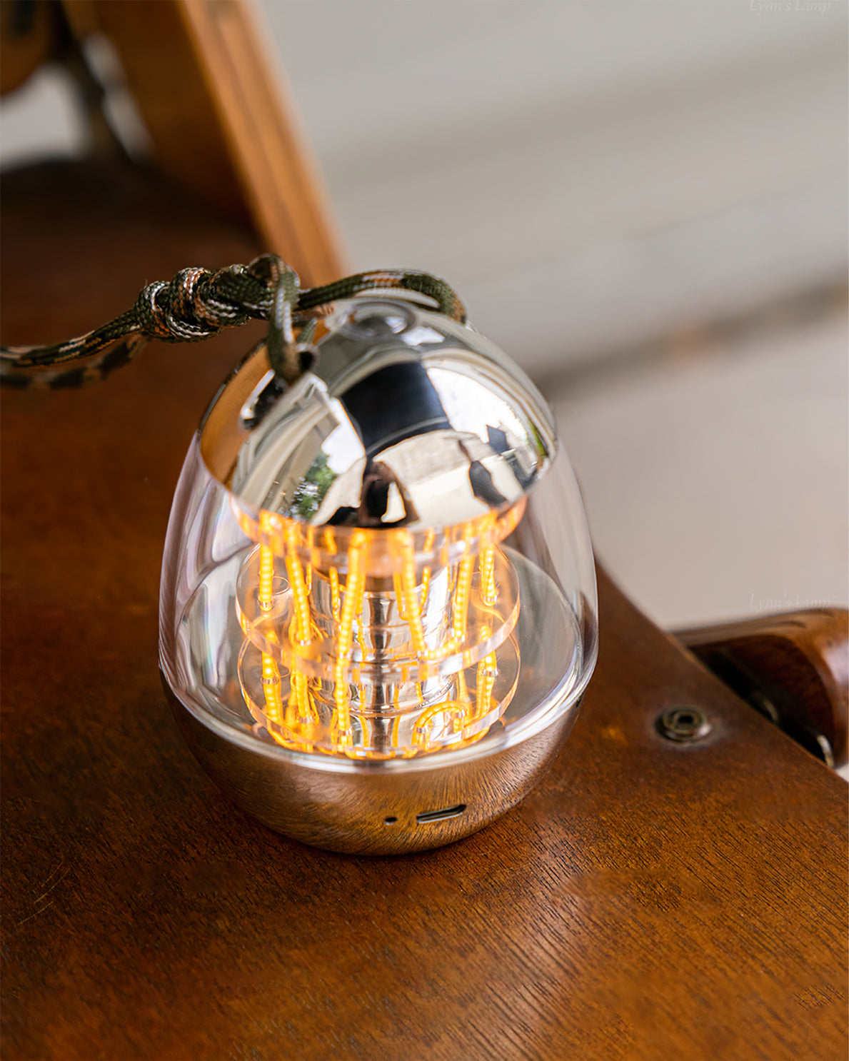 Lampe Portable LED Vintage - Design Élégant et Ambiance Chaleureuse