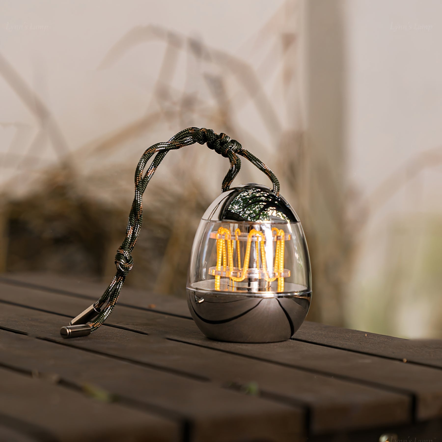 Lampe Portable LED Vintage - Design Élégant et Ambiance Chaleureuse