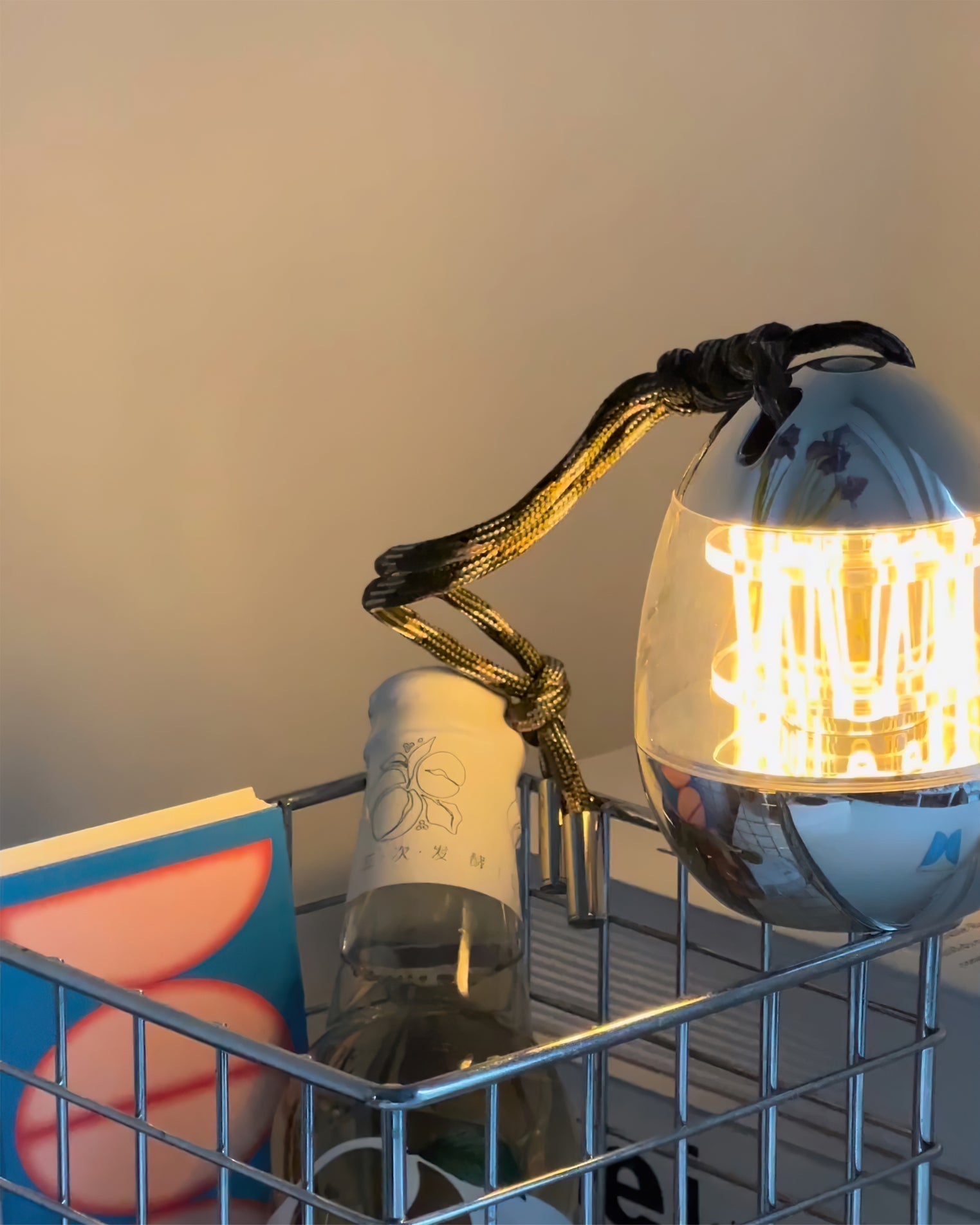 Lampe Portable LED Vintage - Design Élégant et Ambiance Chaleureuse