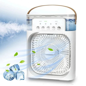 Ventilateur de Brume Glacée Portable - Refroidissement Rapide et Silencieux