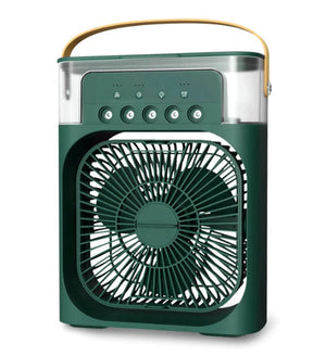 Ventilateur de Brume Glacée Portable - Refroidissement Rapide et Silencieux