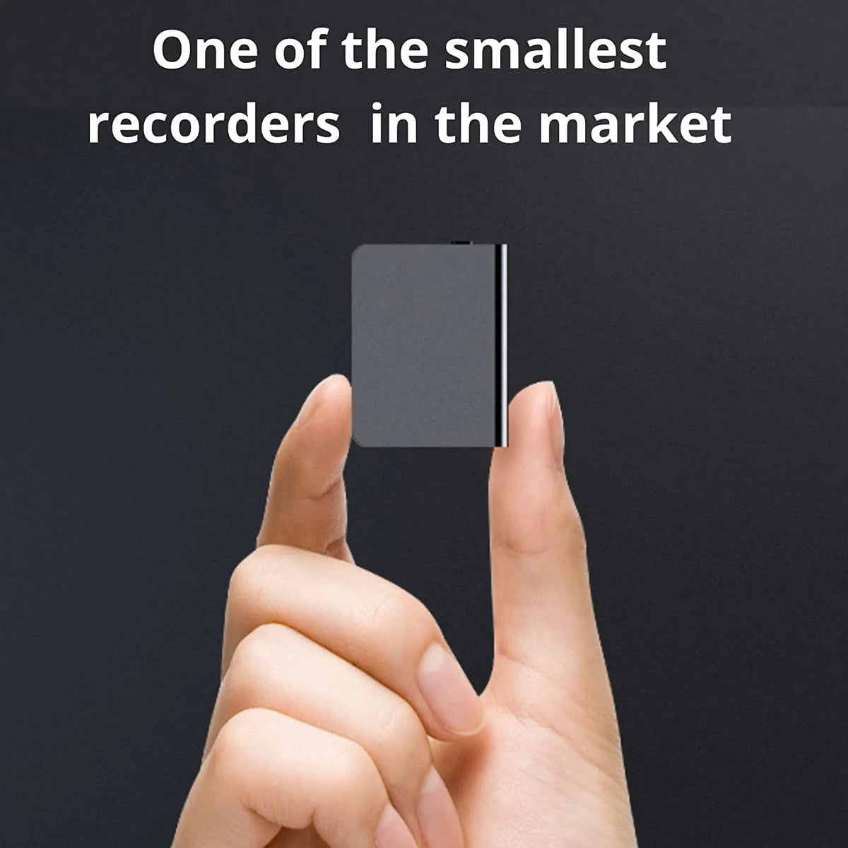 Enregistreur Vocal Portable Haute Qualité - Compact et Léger avec Activation Vocale