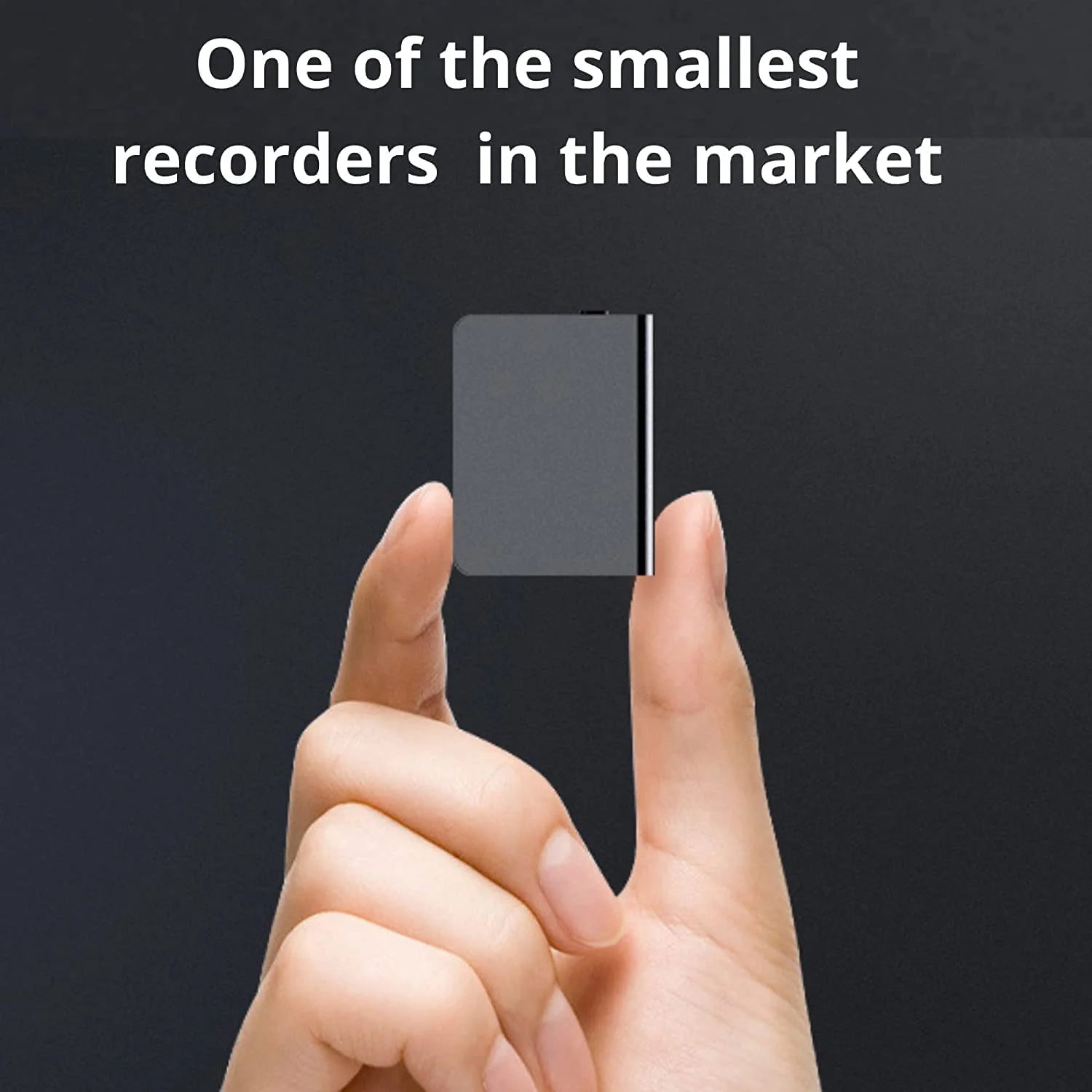 Enregistreur Vocal Portable Haute Qualité - Compact et Léger avec Activation Vocale