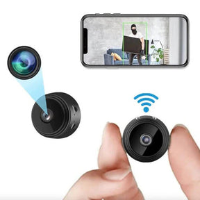 Caméra de Surveillance WiFi 1080P - Vision Nocturne et Détection de Mouvement