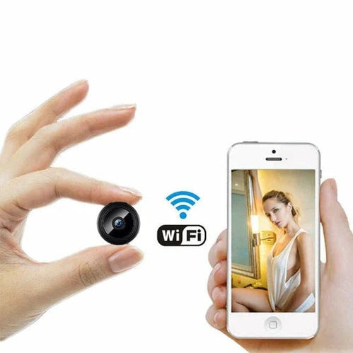 Caméra de Surveillance WiFi 1080P - Vision Nocturne et Détection de Mouvement