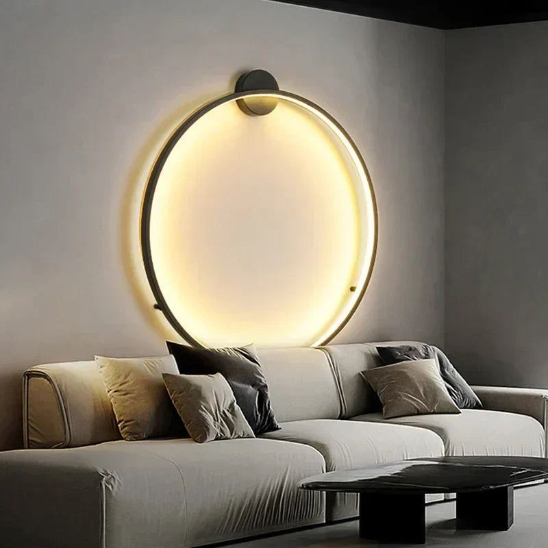 Applique Murale Ronde LED - Éclairage Énergétiquement Efficace et Élégant