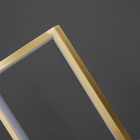 Lampe de Table en Cuivre et Noyer - Design Élégant et Éclairage Doux