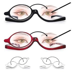 Lunettes Agrandissantes pour Maquillage Précis - Application Facile et Confortable