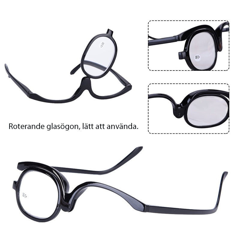 Lunettes Agrandissantes pour Maquillage Précis - Application Facile et Confortable