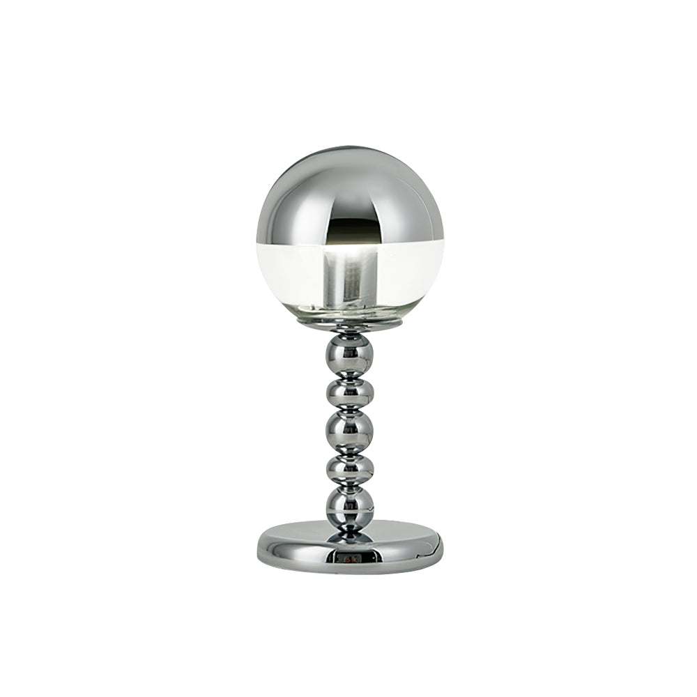 Lampe de Table Chrome Minimaliste - Design Élégant et Compact
