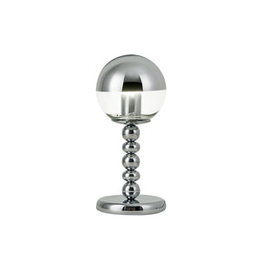 Lampe de Table Chrome Minimaliste - Design Élégant et Compact