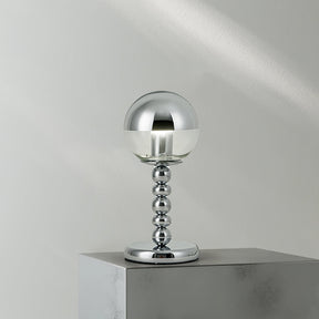 Lampe de Table Chrome Minimaliste - Design Élégant et Compact