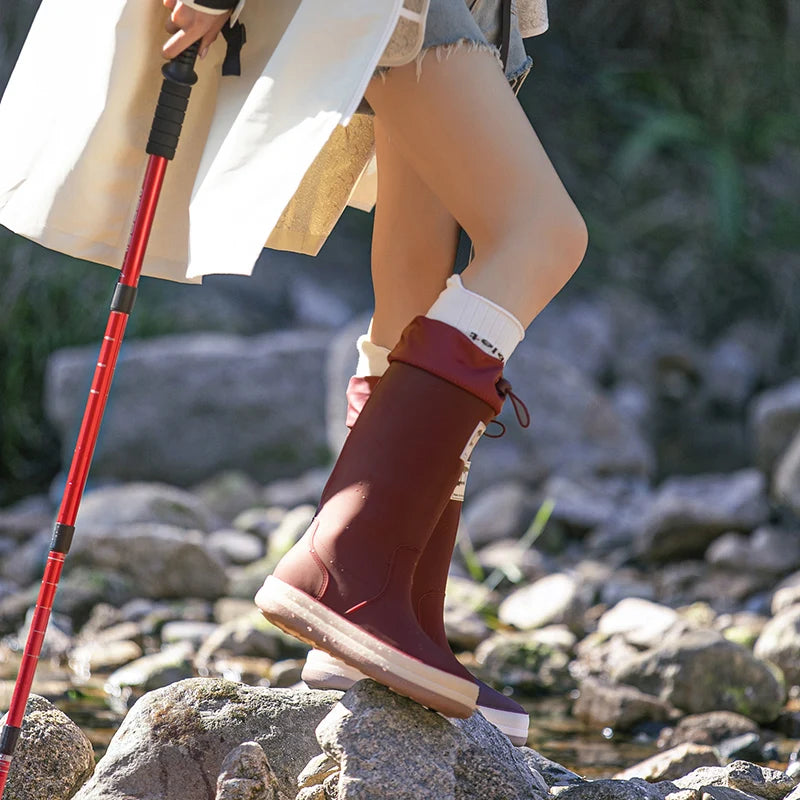 Bottes de Pluie Imperméables pour Femmes - Légères et Antidérapantes pour Aventures