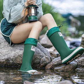 Bottes de Pluie Imperméables pour Femmes - Légères et Antidérapantes pour Aventures