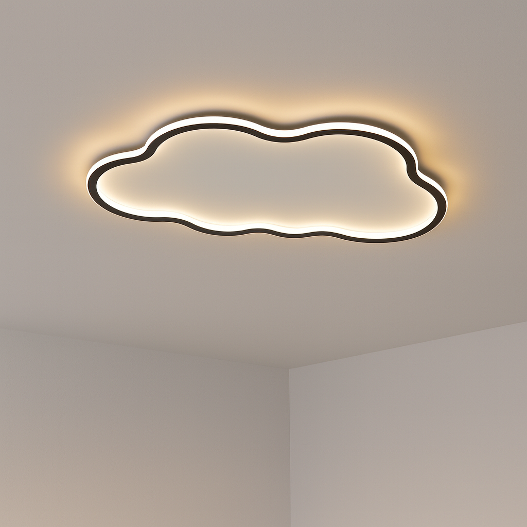 Lampe de Plafond Design Scandinave - Éclat Atmosphérique et Élégance Sereine