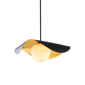 Suspension en Marbre Sphérique - Élégance Contemporaine pour Intérieur