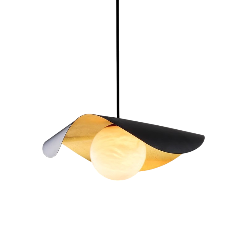Suspension en Marbre Sphérique - Élégance Contemporaine pour Intérieur