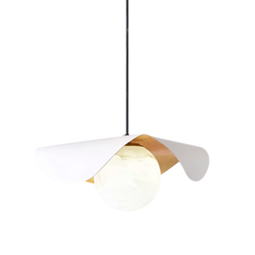 Suspension en Marbre Sphérique - Élégance Contemporaine pour Intérieur