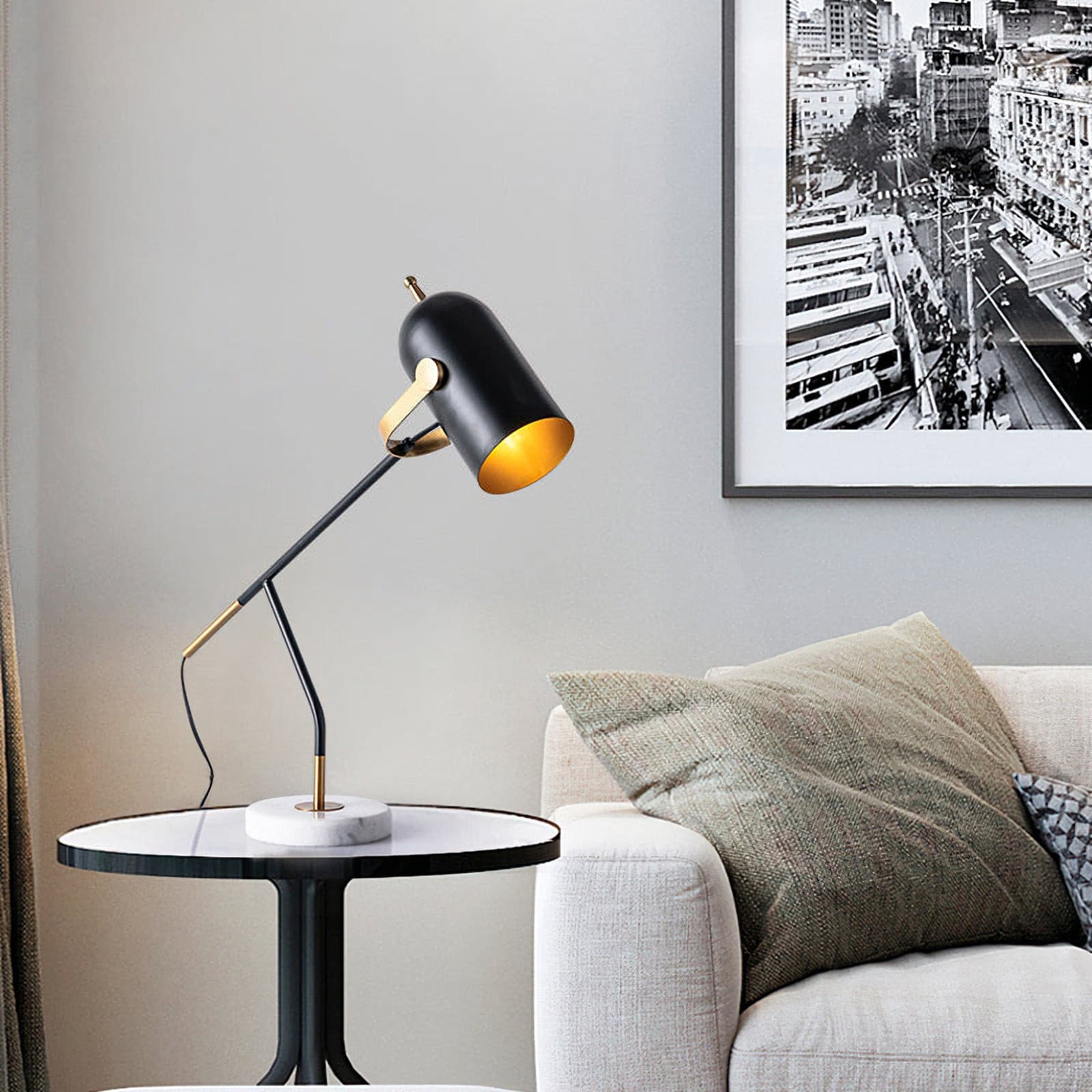 Lampe de Bureau Minimaliste - Éclairage Ajustable et Élégant