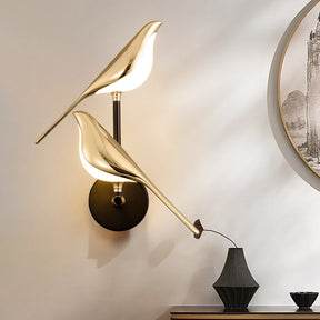 Applique Murale LED Oiseau Moderne - Éclairage Élégant et Énergétiquement Efficace