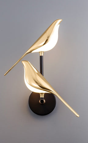 Applique Murale LED Oiseau Moderne - Éclairage Élégant et Énergétiquement Efficace